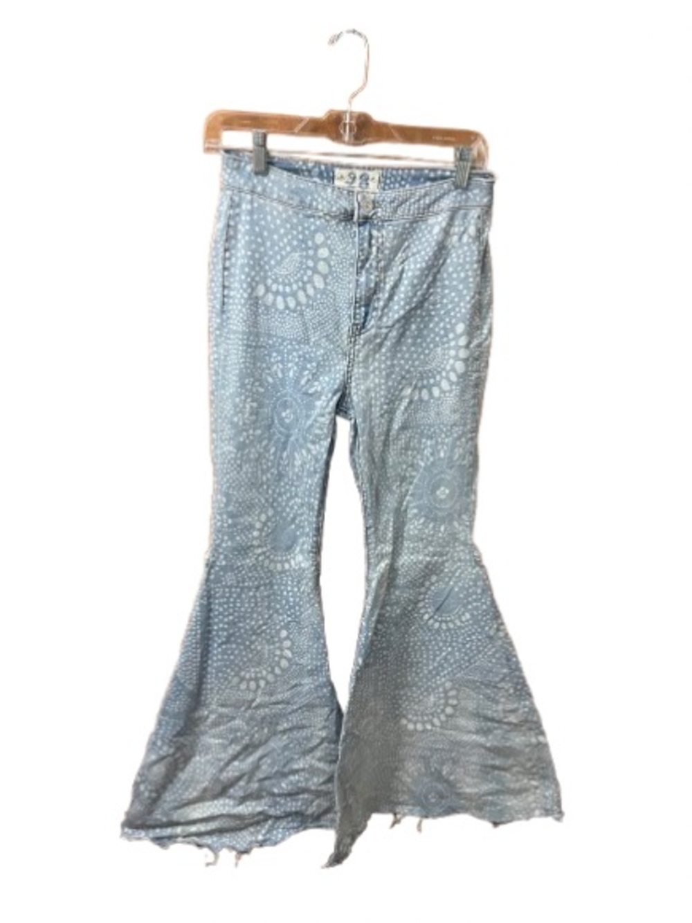 Free People We The Free Just Float On Flare Mandala Print High Rise Jeans